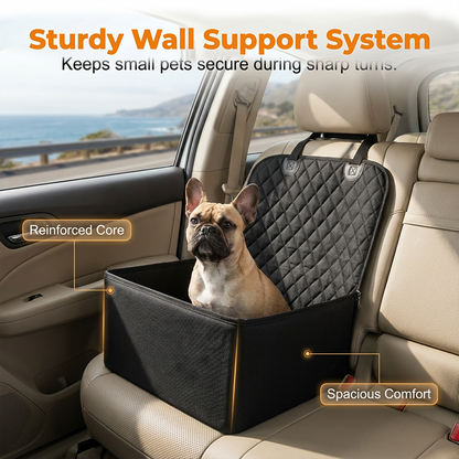 🐶🚗 Capa de banco para pets impermeável e segura para carro confortável e dobrável