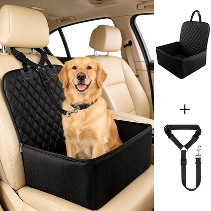 🐶🚗 Capa de banco para pets impermeável e segura para carro confortável e dobrável