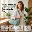 ✨ Bolso Bandolera Multibolsillos – Ligero, Resistente al Agua y Perfecto para Llevar Todo Organizado