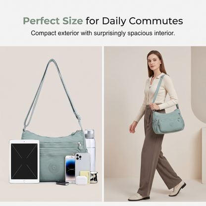 ✨ Bolso Bandolera Multibolsillos – Ligero, Resistente al Agua y Perfecto para Llevar Todo Organizado