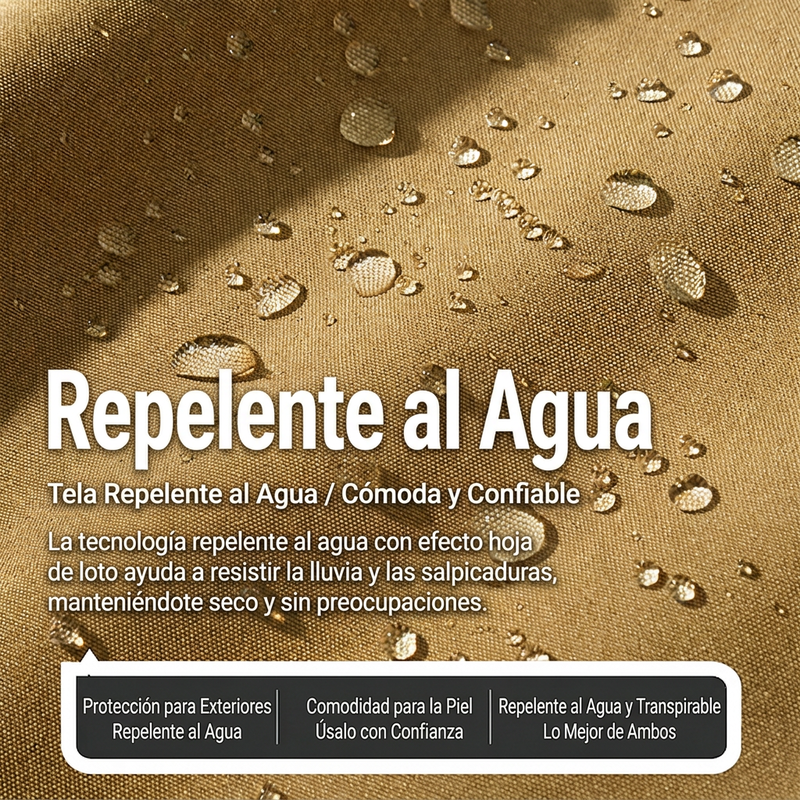 Chaqueta cálida impermeable para hombre para exteriores