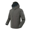 Chaqueta cálida impermeable para hombre para exteriores