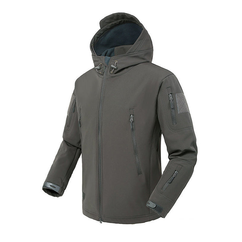 Chaqueta cálida impermeable para hombre para exteriores