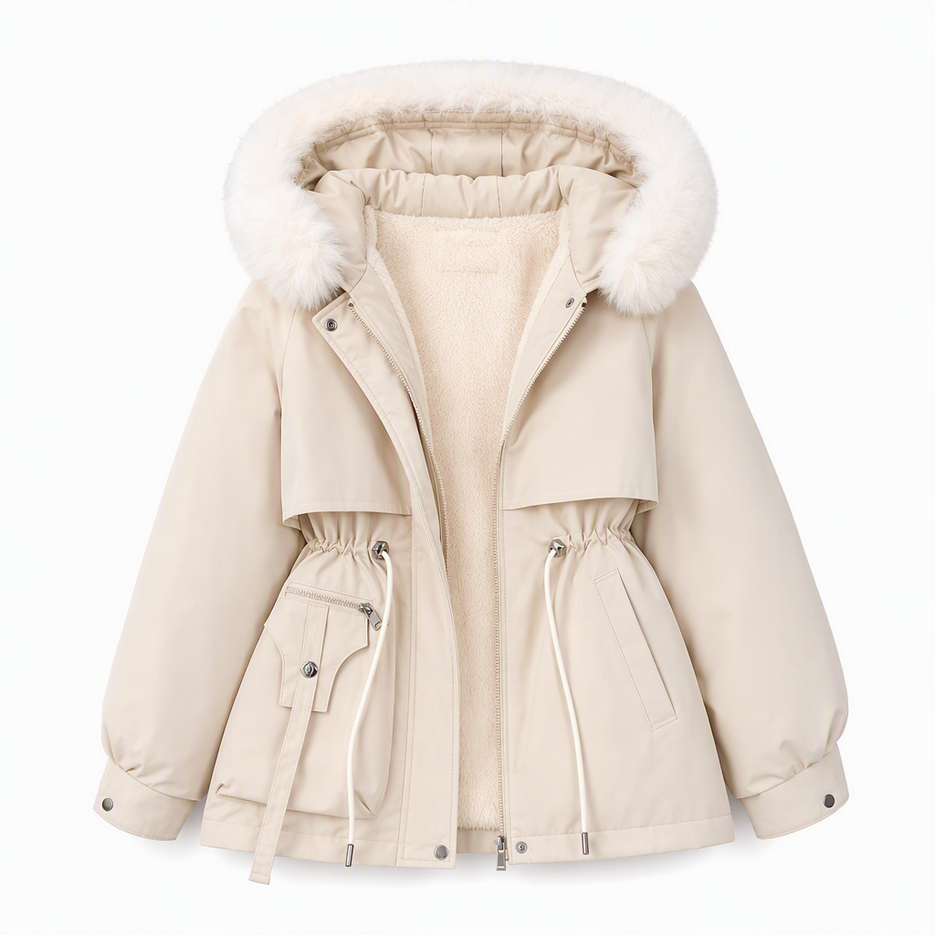 🏆Éxito de ventas🏆🧥 Elegante parka de invierno – A prueba de viento de doble capa