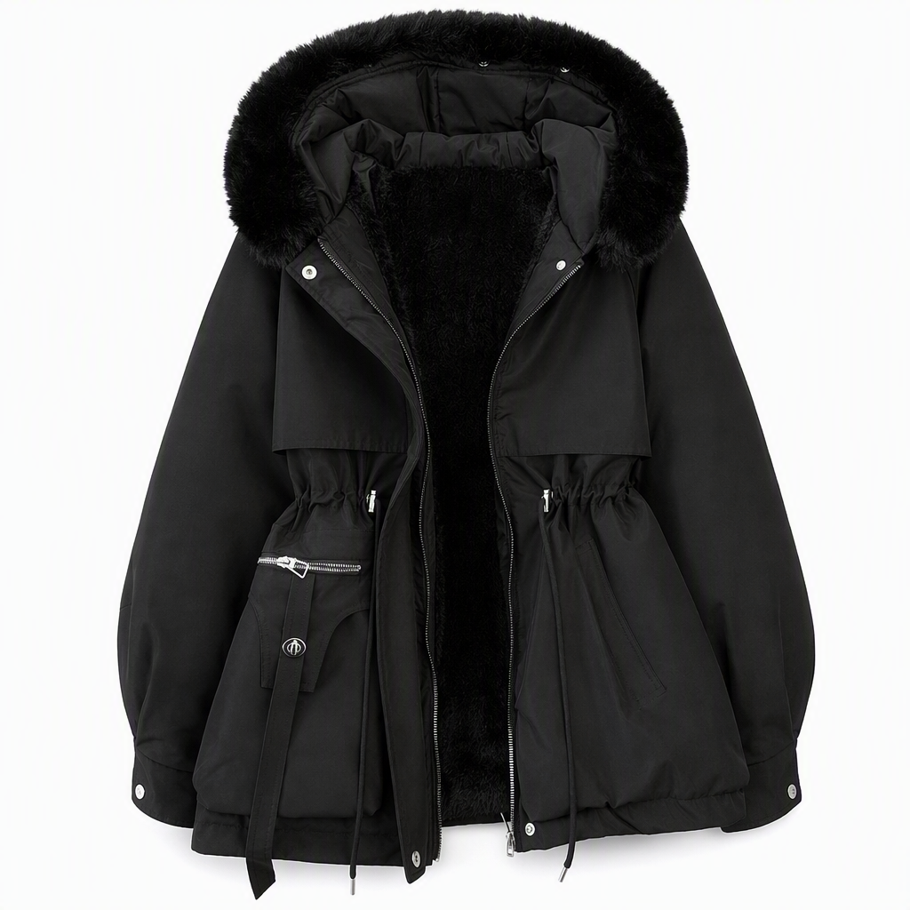 🏆Éxito de ventas🏆🧥 Elegante parka de invierno – A prueba de viento de doble capa