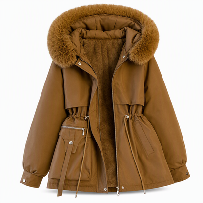 🏆Éxito de ventas🏆🧥 Elegante parka de invierno – A prueba de viento de doble capa
