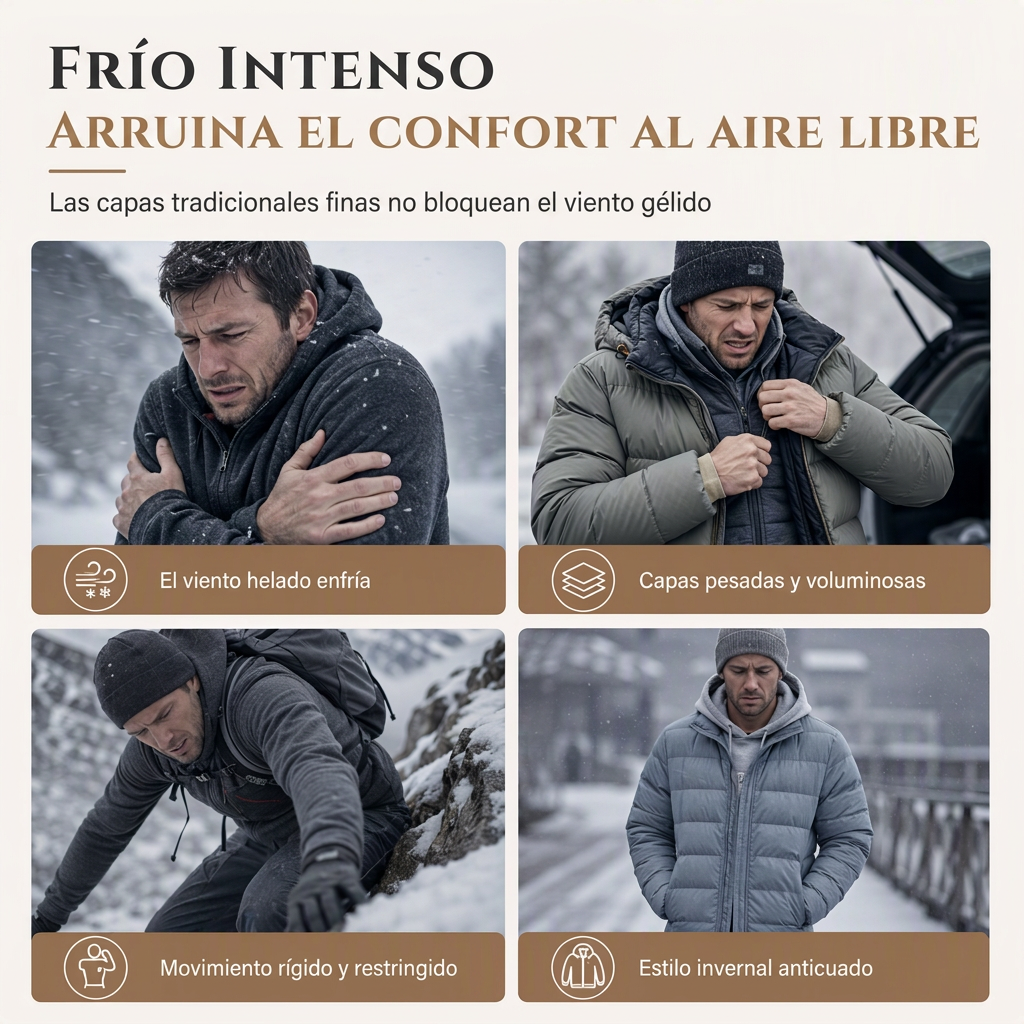 🧥🔥Novedades - Sudadera con capucha de polar para hombre – Cómoda sudadera de invierno