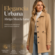 🧥✨ Abrigo Elegante de Mezcla de Lana para Mujer – Corte Entallado, Calidez Premium y Estilo Urbano Sofisticado