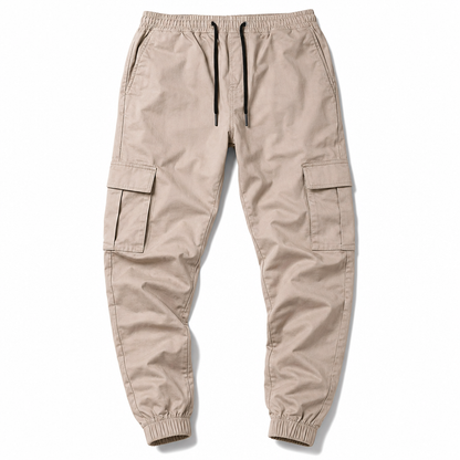 👖 Pantalones Cargo Jogger para Hombre – Corte Cónico, Múltiples Bolsillos y Comodidad Todo el Día