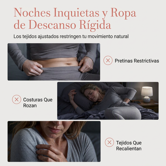 Conjunto de top de punto y leggings a cuadros para mujer