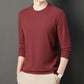 Top elástico slim fit con cuello redondo y estampado de gofres