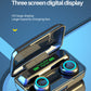 En La Oreja Auriculares Inalámbricos F9-5C TWS Bluetooth 5.0 Auriculares Inalámbricos Inteligentes Recargables