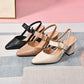 Sandalias de tacón alto para mujer, nueva moda 2023