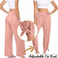 Pantalones de chándal de yoga sueltos casuales de pierna ancha para mujer