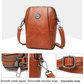 Bolso bandolera francés con conchas que combinan con todo