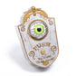 Timbre de Halloween con un ojo