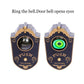 Timbre de Halloween con un ojo