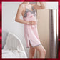 Set de Peignoir en bandoulière en satin