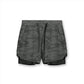 Pantalones cortos de doble capa para deportes de ocio de fitness muscular
