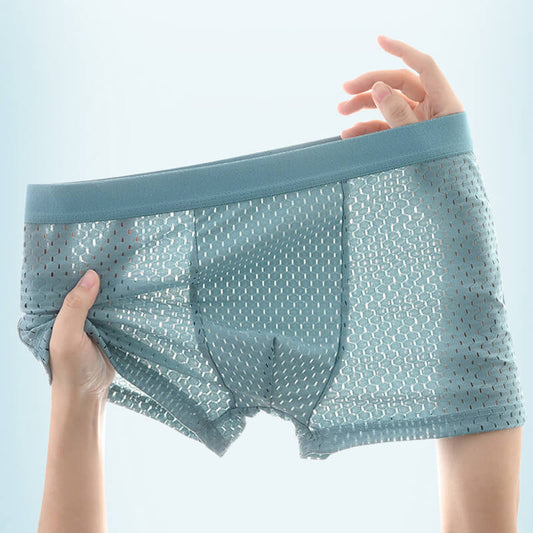 Bóxer Ice Silk Cool Mesh【Compre 1 y llévese 2 gratis】