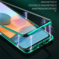 🎄Oferta especial de Navidad🎁Funda magnética de vidrio templado de doble cara para Samsung