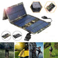 Panel de batería plegable solar portátil con puerto USB 20W5V