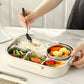 Caja Bento aislada de acero inoxidable para microondas 🔥Compre 2 envío gratis🔥