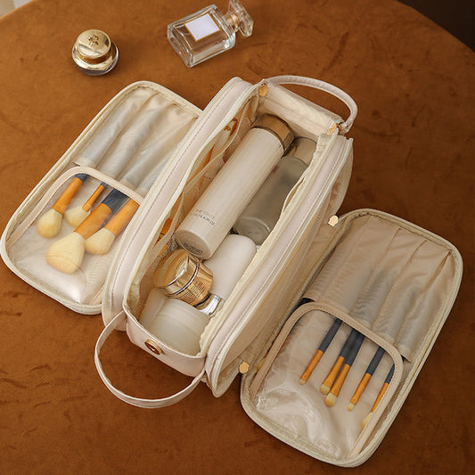 Bolsa de maquillaje de gran capacidad