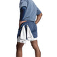 Pantalones cortos de doble capa para deportes de ocio de fitness muscular