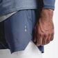 Pantalones cortos de doble capa para deportes de ocio de fitness muscular