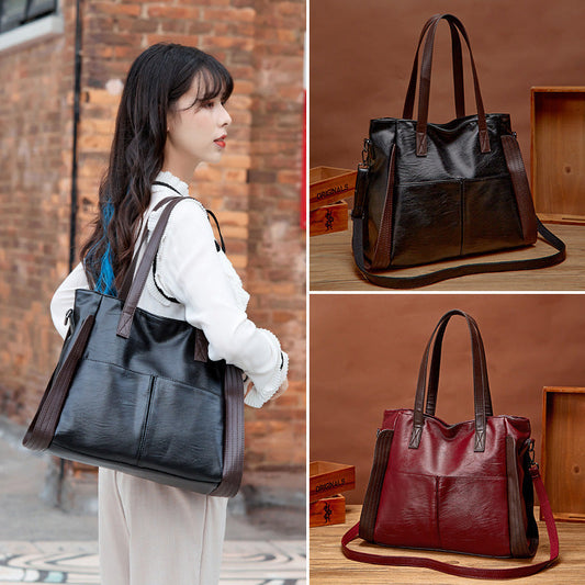 Bolso de piel suave impermeable de gran capacidad 🔥Compre 2 envío gratis🔥
