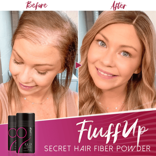 GRAN VENTA -49% DE DESCUENTO - Polvo de fibra capilar Fluff Up Secret - Cubre eficazmente el cabello defectuoso🌈 ¡Compre más, ahorre más!