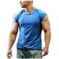 Camiseta sin mangas de fitness informal para hombre