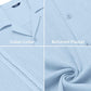 Camisa informal de manga corta de lino suelta para hombre