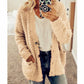 Cálido Regalo-Chaqueta de Terciopelo Casual de Talla Grande para Otoño e Invierno