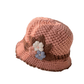 🔥Oferta de Navidad 40% de descuento: gorro de punto floral francés grueso para mujer
