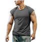 Camiseta sin mangas de fitness informal para hombre