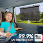 🔥Gran oferta de verano - parasol enrollable retráctil para ventana para coche/habitación
