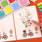 Kit DIY de pintura de dedos con esponja