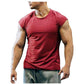 Camiseta sin mangas de fitness informal para hombre