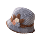 🔥Oferta de Navidad 40% de descuento: gorro de punto floral francés grueso para mujer