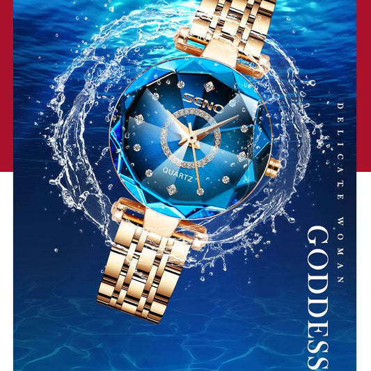 ✨Reloj de acero inoxidable para mujer Delicate Starry✨Comprar 2 Envío Gratis