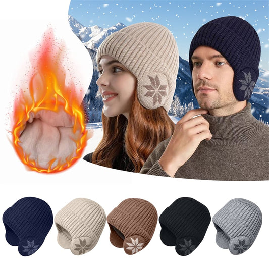 Regalo de año nuevo✨ conjunto de gorro y bufanda de invierno.
