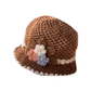 🔥Oferta de Navidad 40% de descuento: gorro de punto floral francés grueso para mujer
