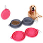 Juego de comedor para perros de viaje
