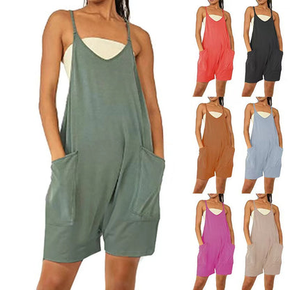Summer Caliente Venta?Mono sin mangas con bolsillos (49 % de descuento)