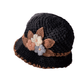 🔥Oferta de Navidad 40% de descuento: gorro de punto floral francés grueso para mujer