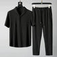Athleisure cómodo suave con estilo Set-2 piezas ¿envío gratis?