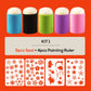 Kit DIY de pintura de dedos con esponja