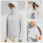Ropa de protección solar desmontable de ala ancha UPF50+ Ice Silk